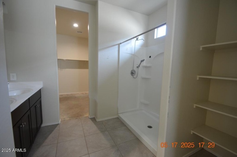 Primary bath shower