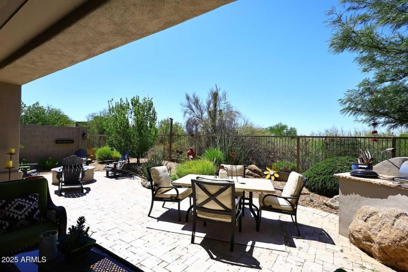 Covered Patio-View