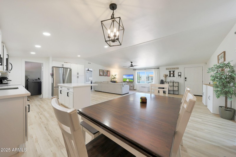 Dining in Great Room
