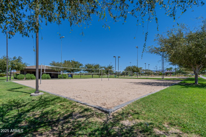 Volleyball courts