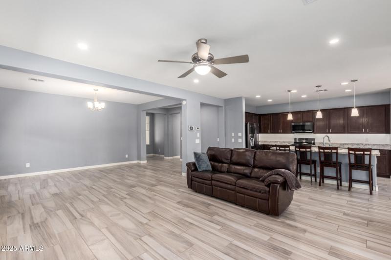 Family Room & Kitchen