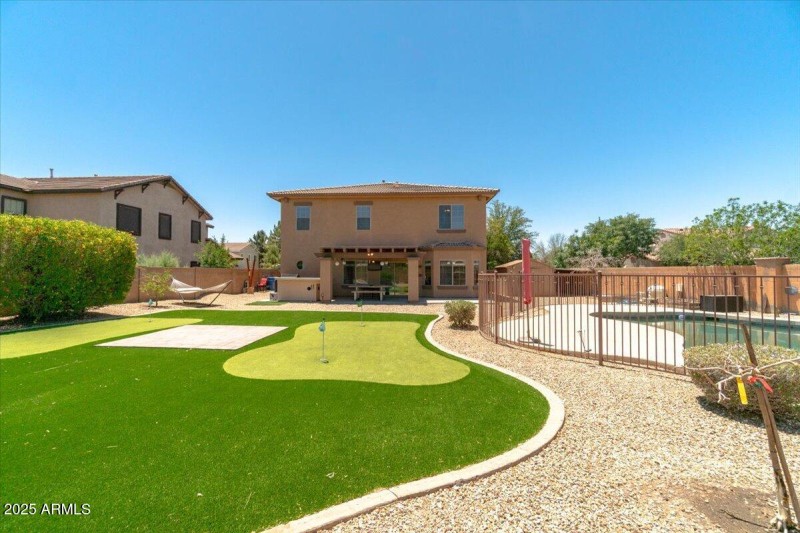 Back of home