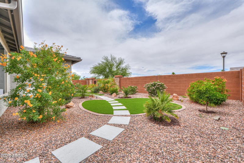 New landscaping
