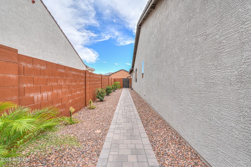 Paver walkway