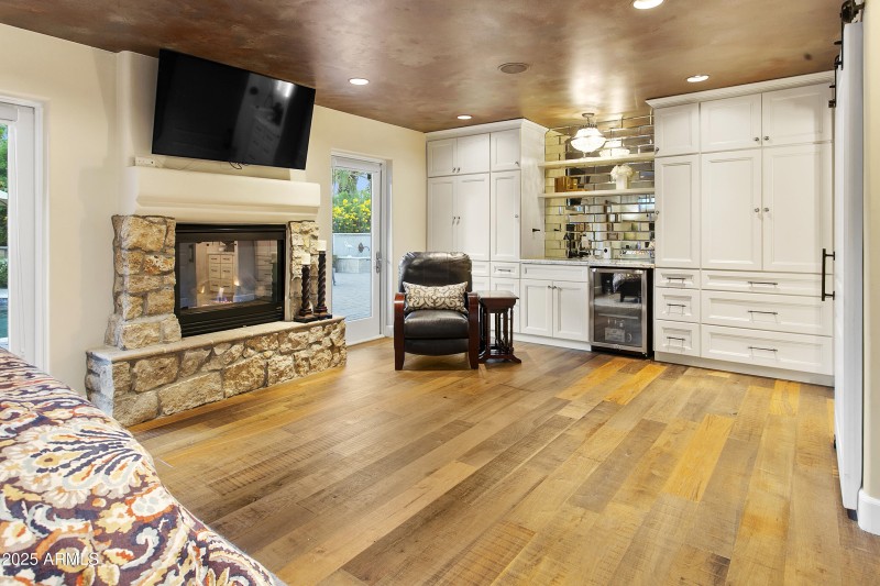 In Room Fireplace