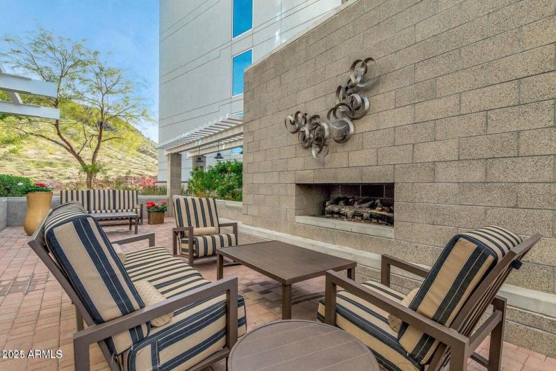 Common area Outdoor Fireplace