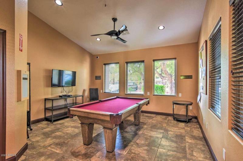 Community Clubhouse Pool Room