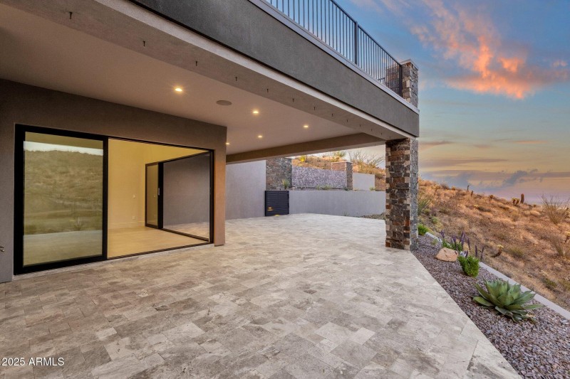 Lower Patio outside Game Room