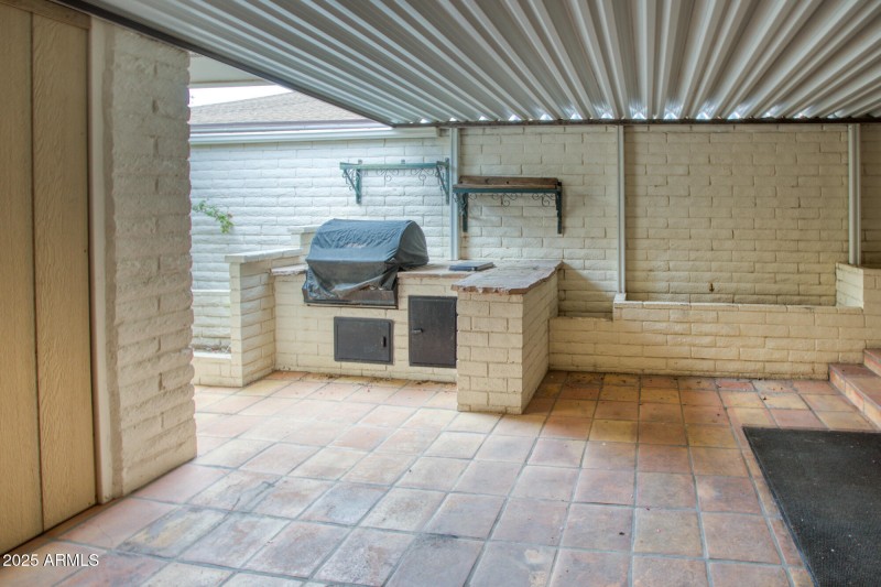 BBQ area