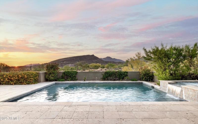 Sunset pool