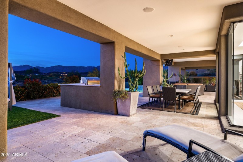 Patio evening