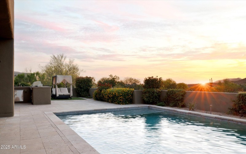 Sunset pool