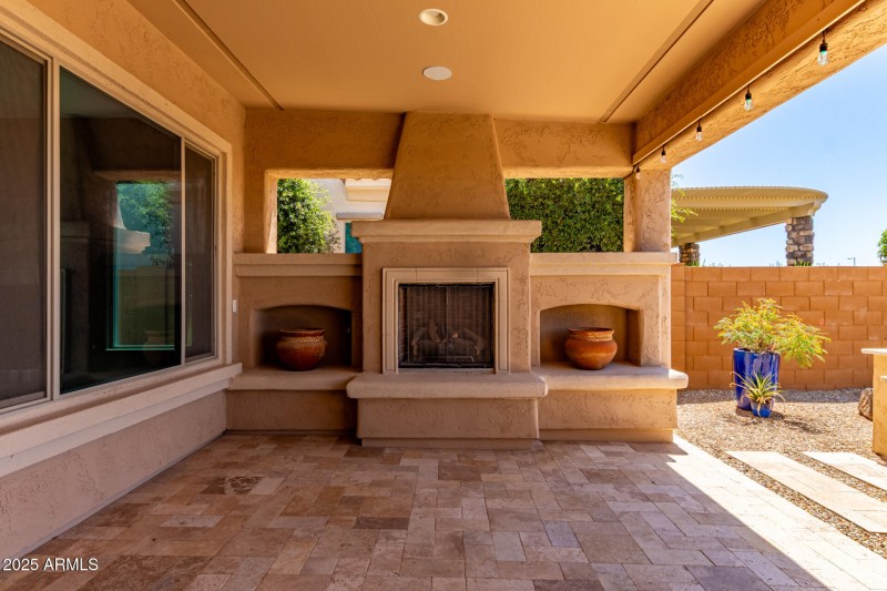 Back patio