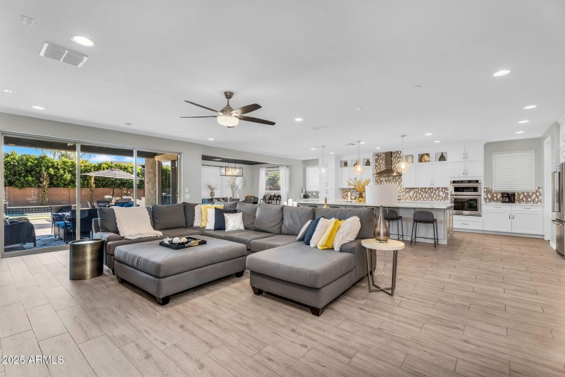 Living Room to Kitchen