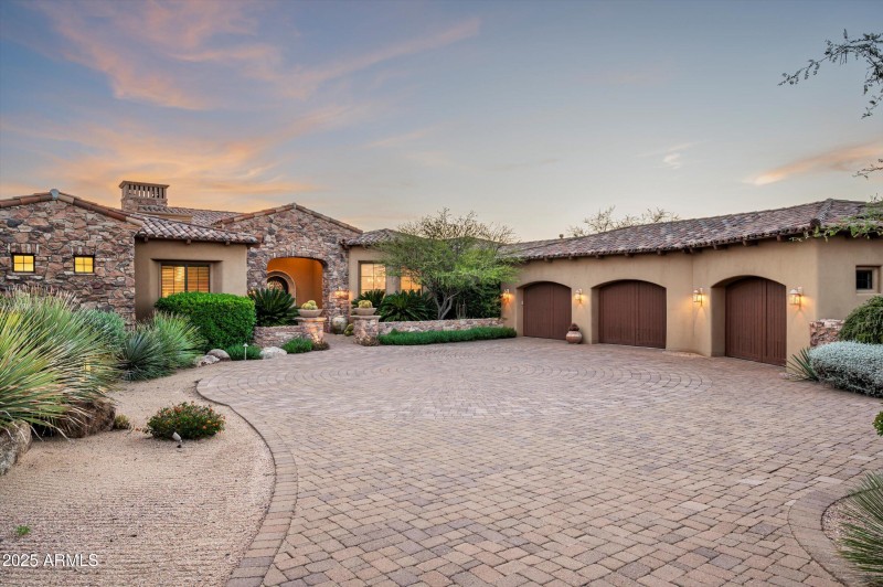 Driveway and Garage