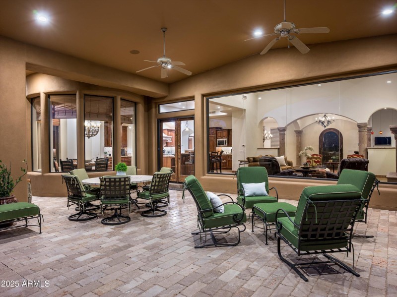Patio seating