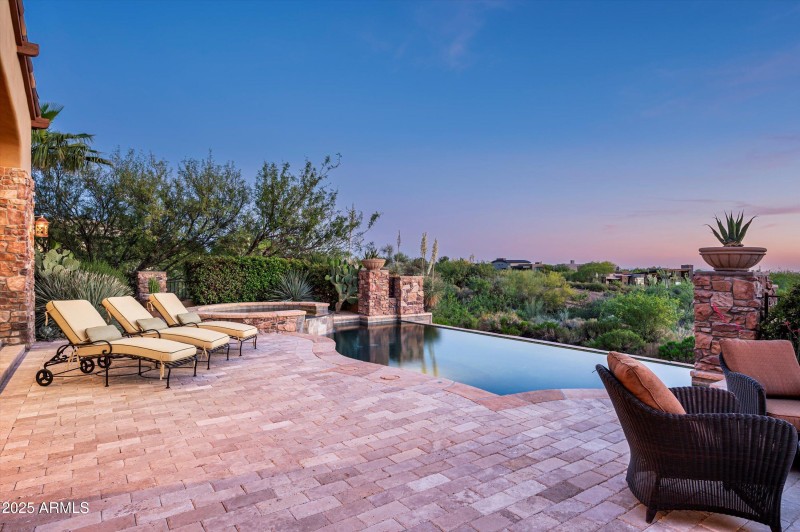 Sunset patio