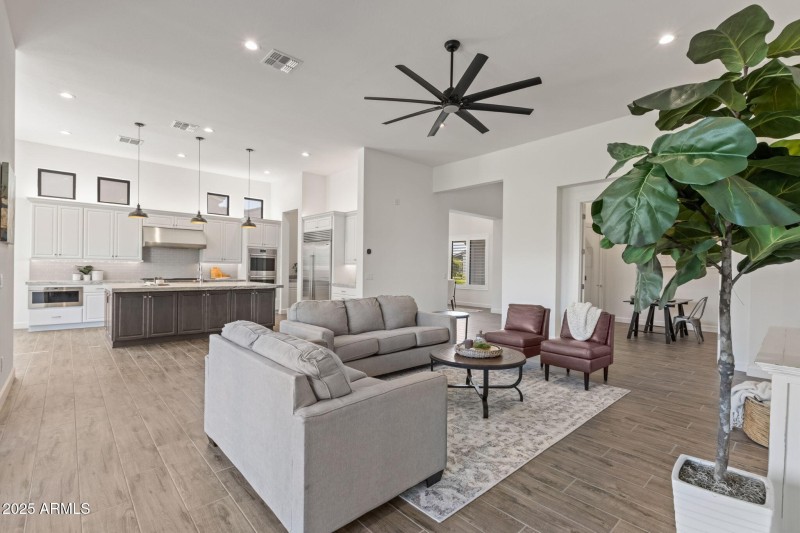 Open floorplan