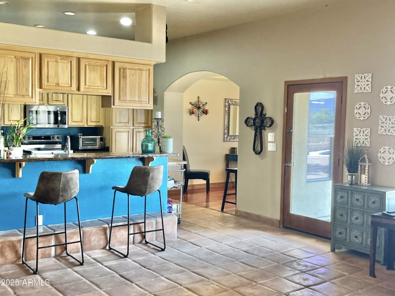 Kitchen open to Great Room