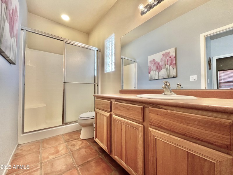 Casita bath with shower