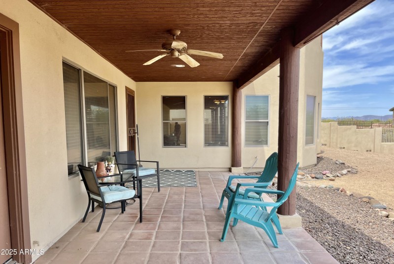 Casita covered porch