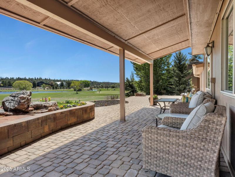 Covered Back Patio
