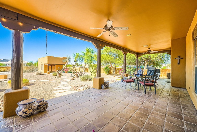 Large Covered Patio