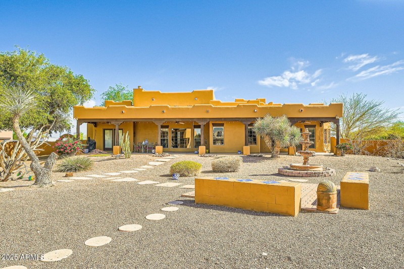 Main House Viewed from Casita