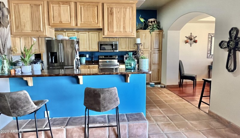 Kitchen open to Great Room