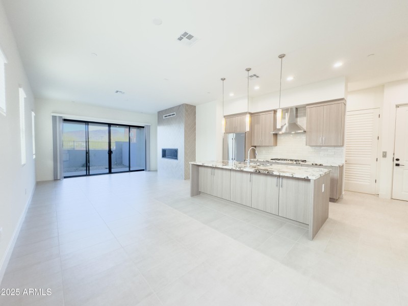 Living Room & Kitchen
