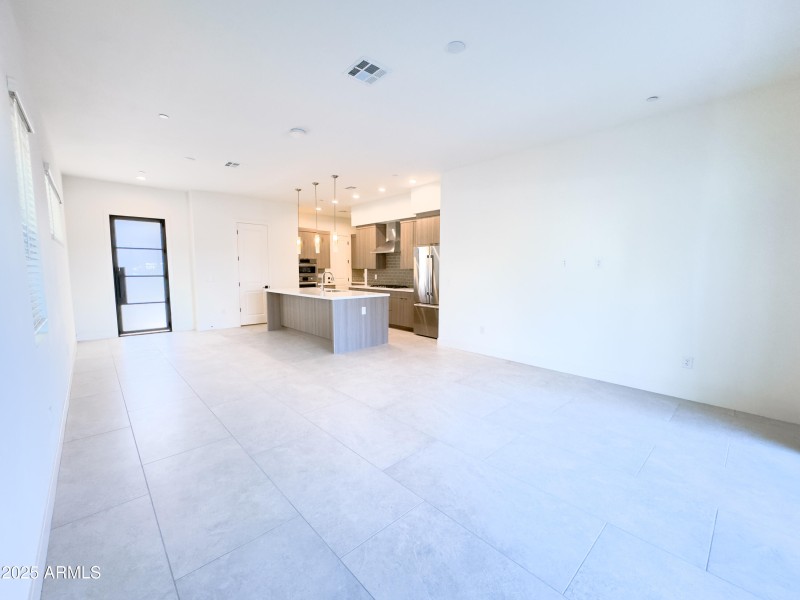Kitchen & Living Room