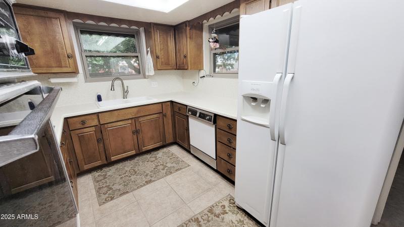 Two Windows to Back Yard