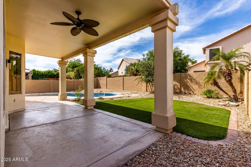Covered Patio for Outdoor Living