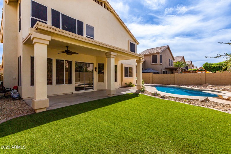 Spacious Pool Deck & Entertaining Space