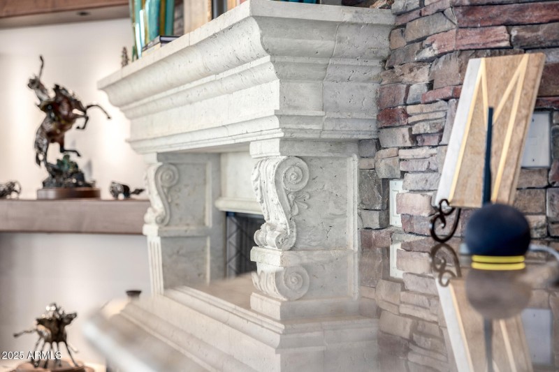 Cantera Fireplace