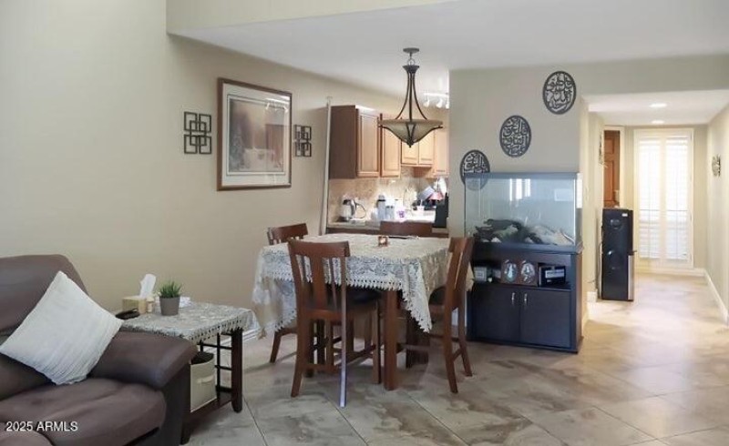 Dining area