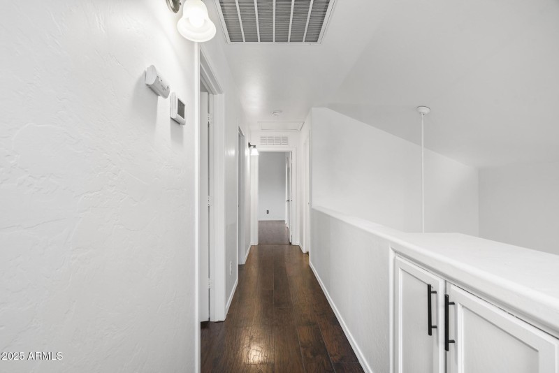 Upstairs Hallway Open to Below