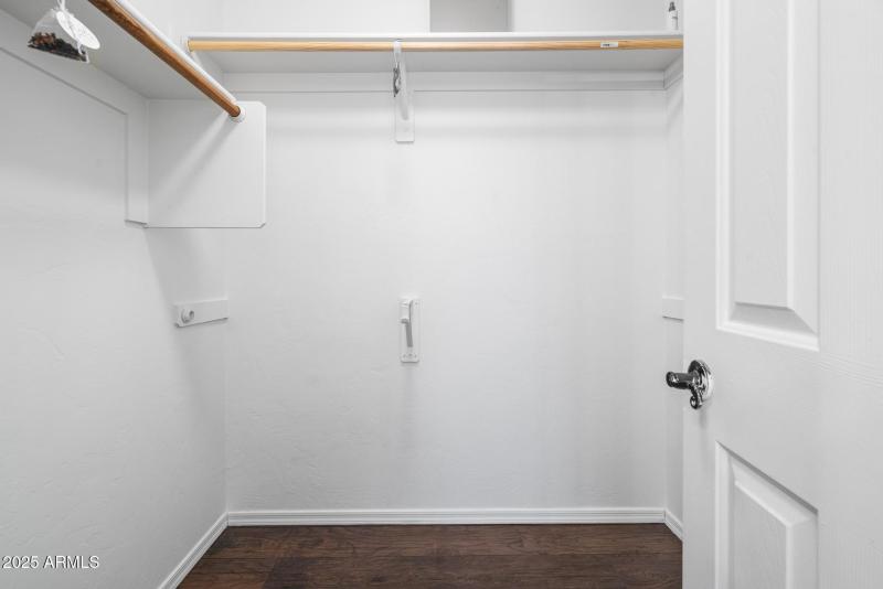 Oversize Primary Closet