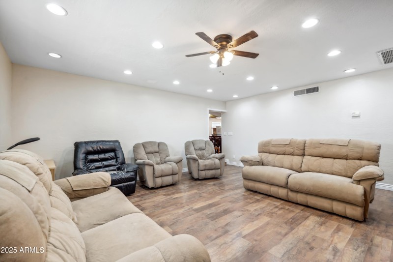 Multi-Light Zoned Family Room