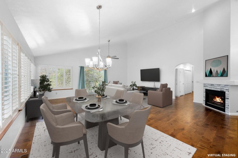 Great Room - Virtual Staging