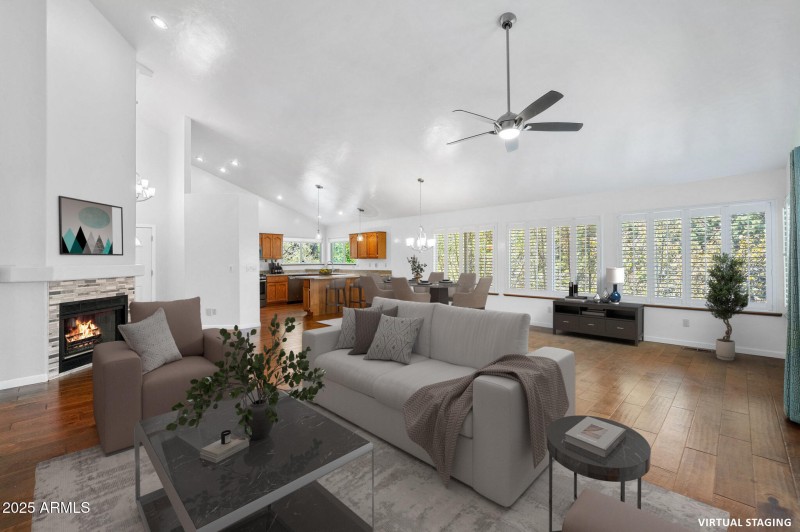 Great Room - Virtual Staging