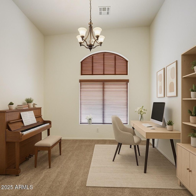 living room virtual stage