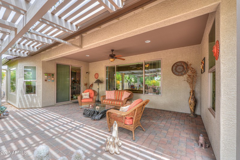 Extender paver patio
