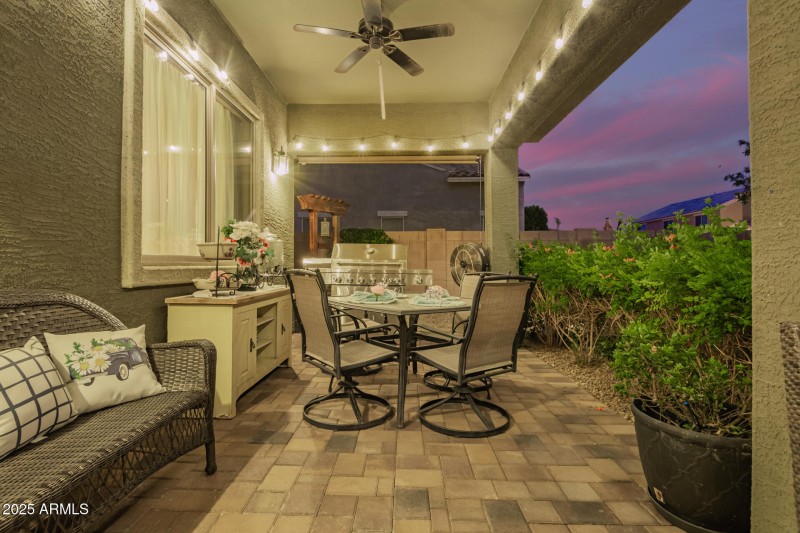 Extended Covered Patio