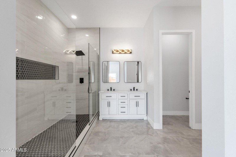 Master bathroom