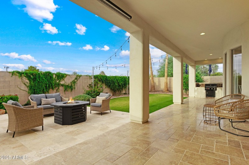 Huge Covered Patio