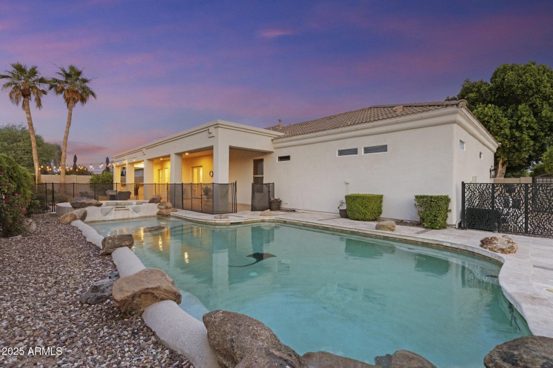Pool at Twilight