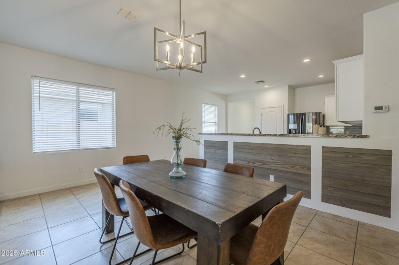 Dining area