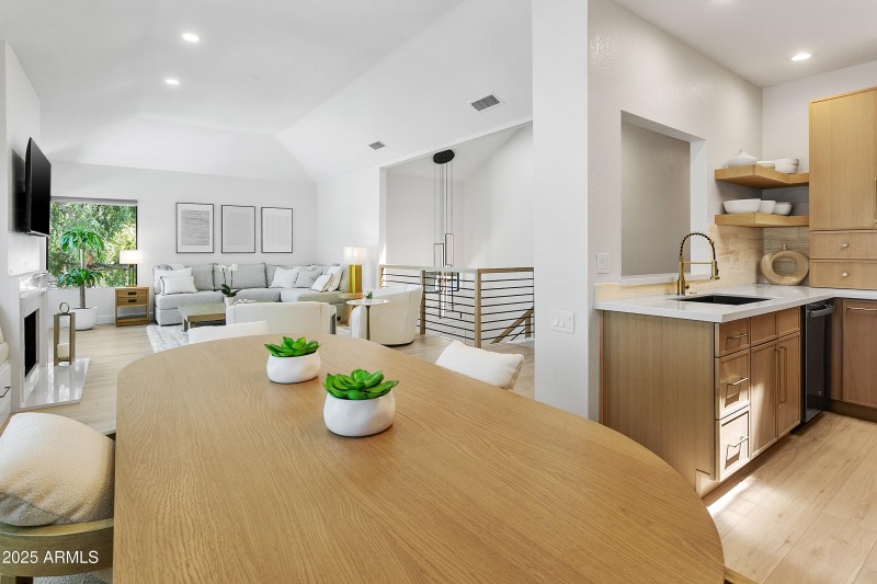 Dining room area