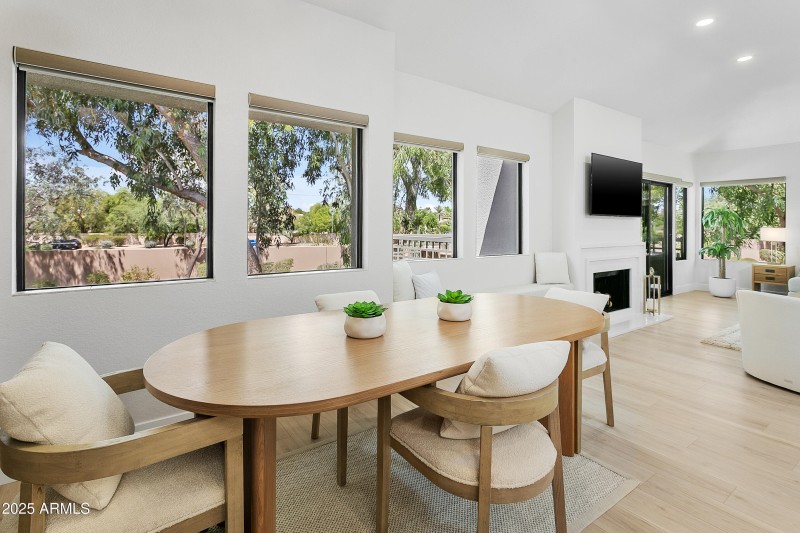 Dining room area